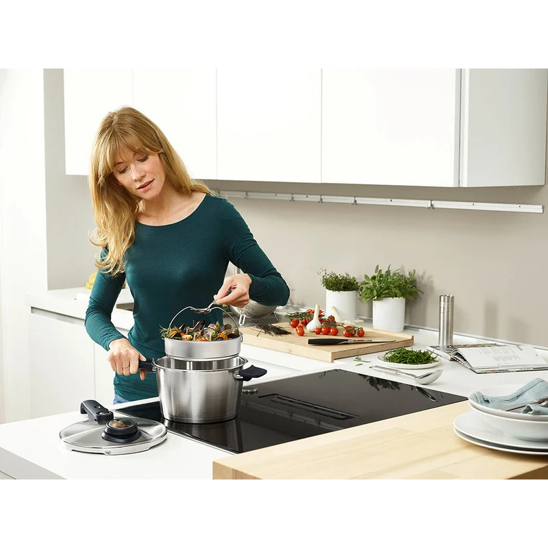 Olla a presión con cestillo (de 2,5 a 8 L) Vitavit Premium Fissler