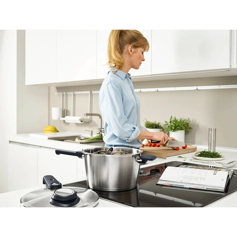 Olla a presión con cestillo (de 2,5 a 8 L) Vitavit Premium Fissler