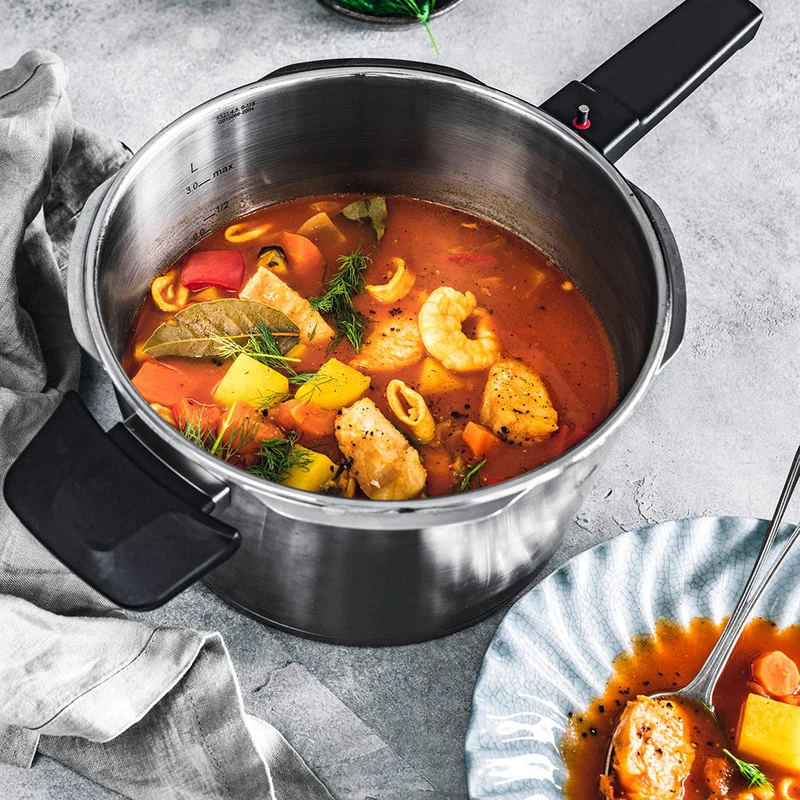 Conjunto de Olla a presión 8 + 4L Vitaquick® Premium Fissler