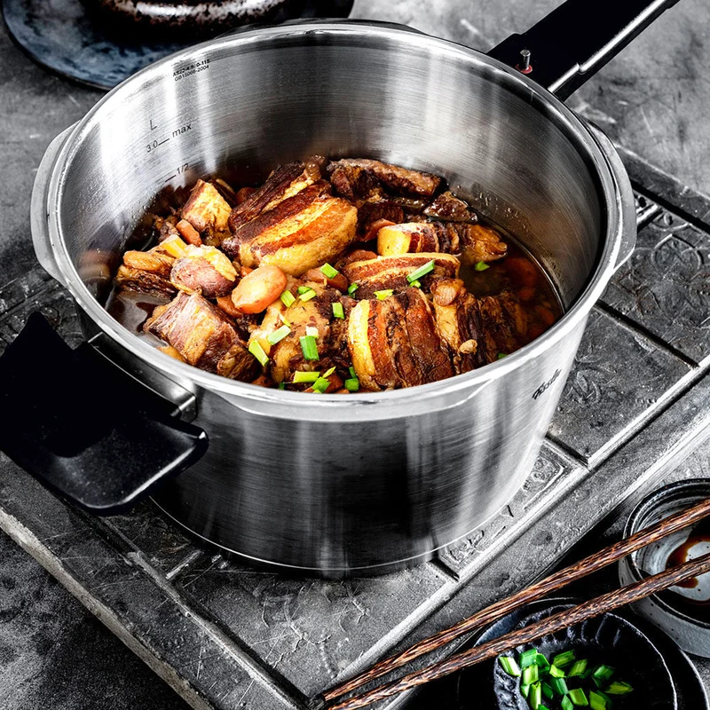 Conjunto de Olla a presión 8 + 4L Vitaquick® Premium Fissler