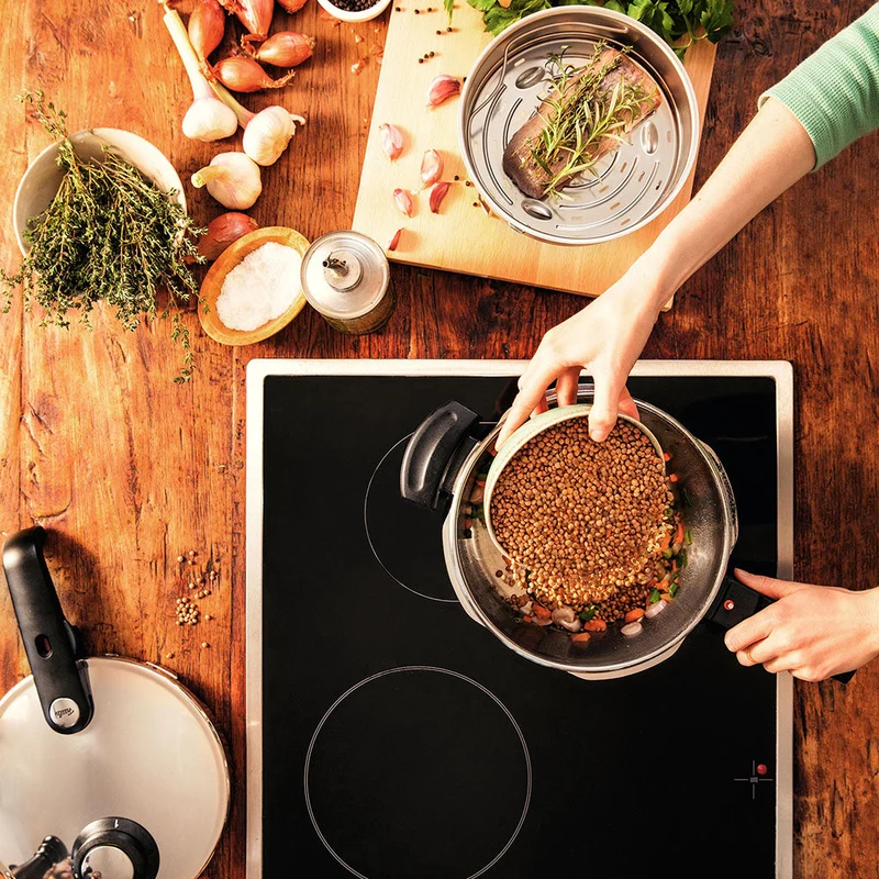 Conjunto de olla a presión Vitavit Premium Fissler