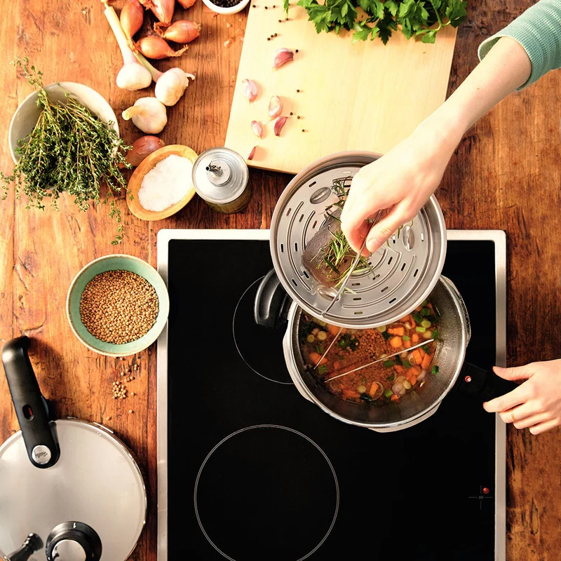 Conjunto de olla a presión Vitavit Premium Fissler