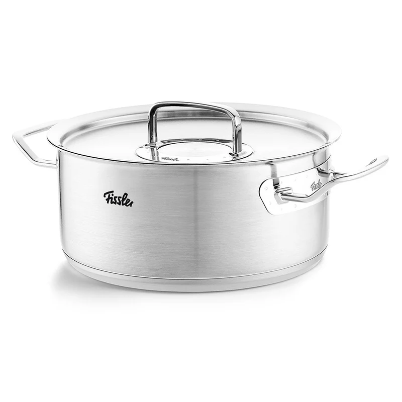 Cacerola baja de acero inoxidable con tapa Original-Profi Collection® Fissler