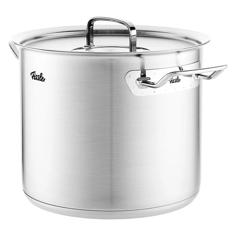 Olla alta de acero inoxidable con tapa Original-Profi Collection® Fissler