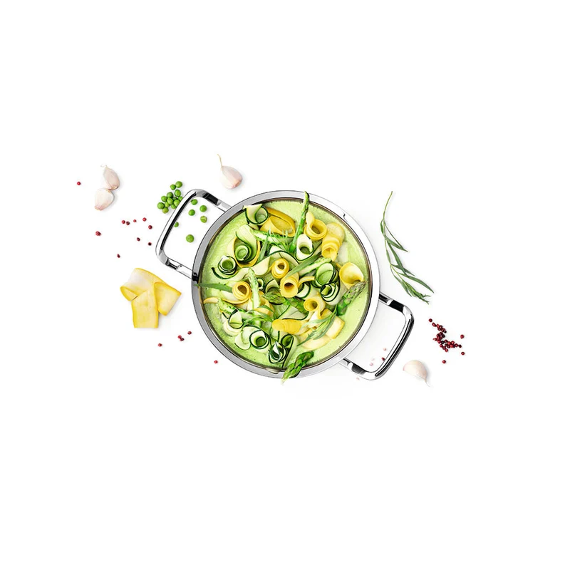 Olla alta de acero inoxidable con tapa Original-Profi Collection® Fissler