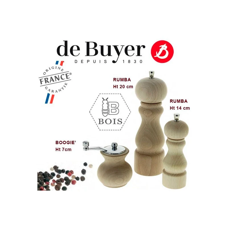 Molinillo Rumba para Especias y Hierbas De Buyer