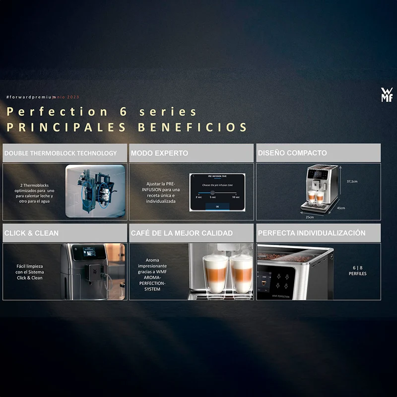 Cafetera Full Auto Perfection 860 WMF