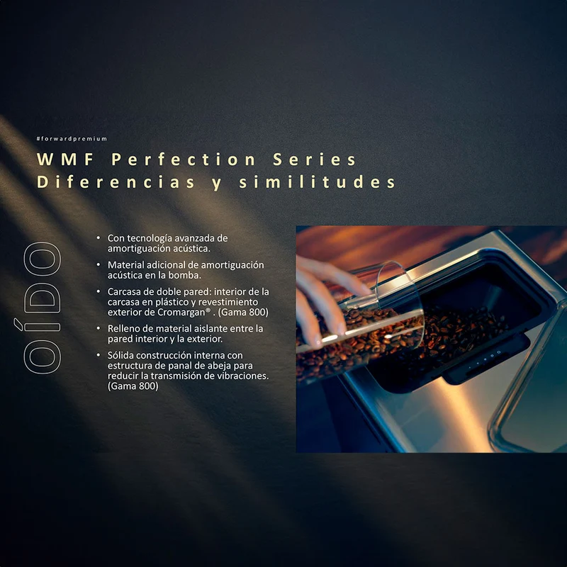 Cafetera Full Auto Perfection 860 WMF