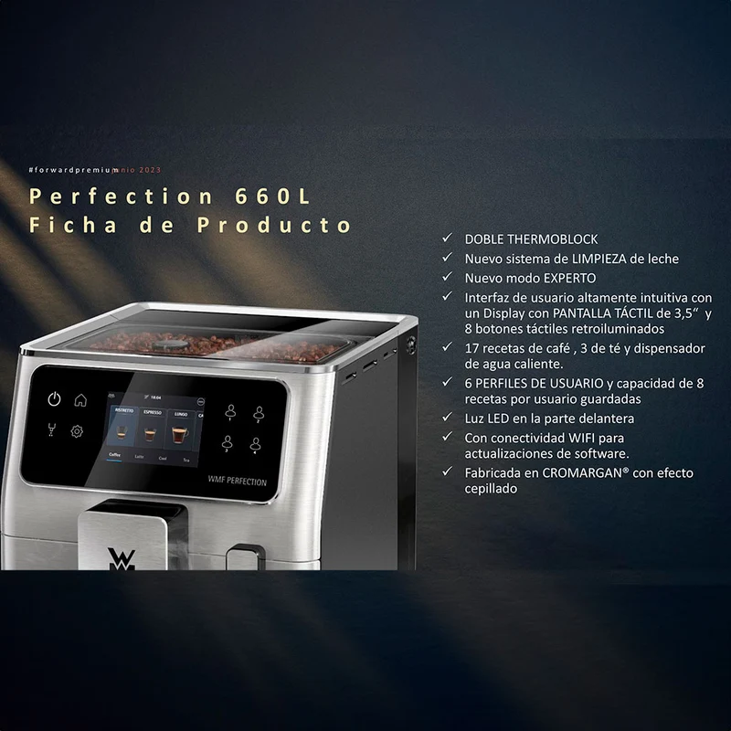 Cafetera Full Auto Perfection 660 WMF