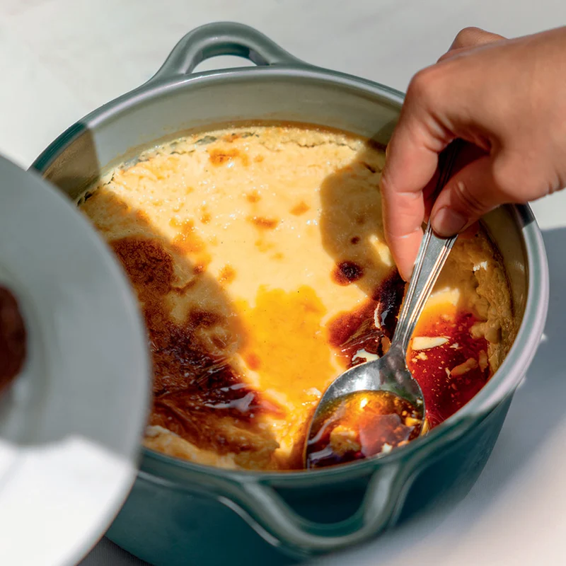 Cocotte de porcelana redonda Bombance Revol