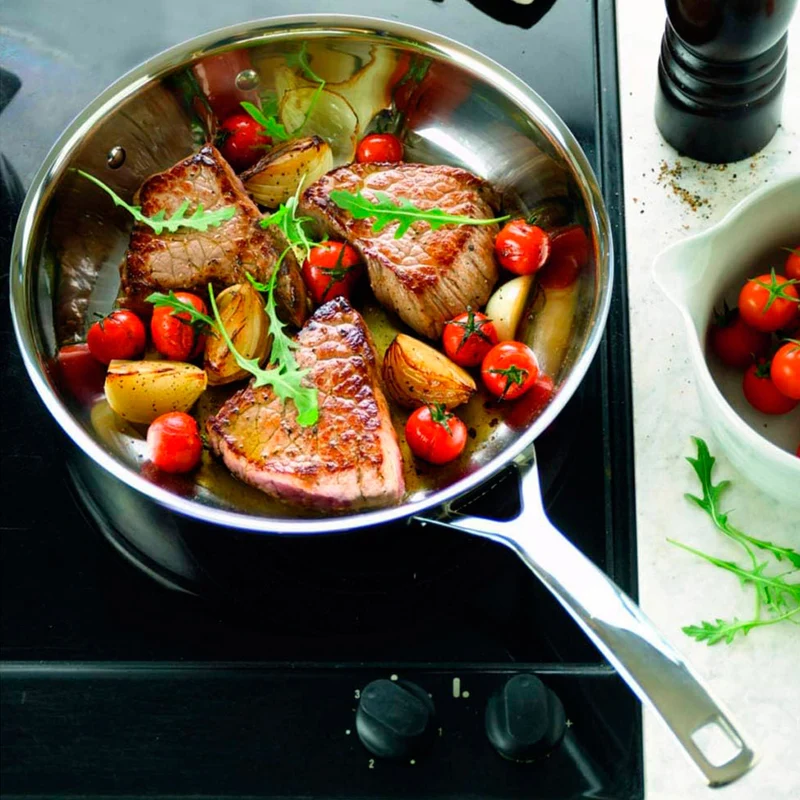 Sartén acero inox Tricapa Classic Le Creuset