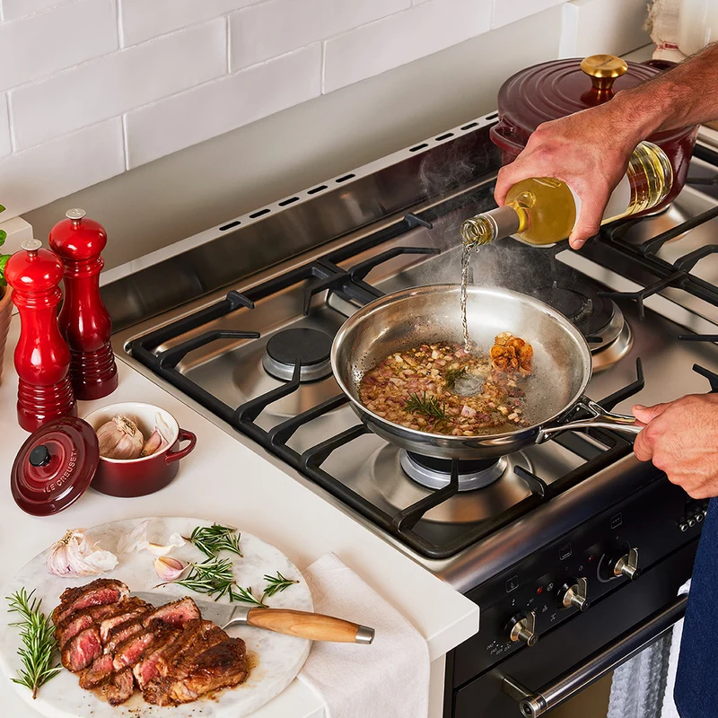 Sartén acero inox Tricapa Classic Le Creuset