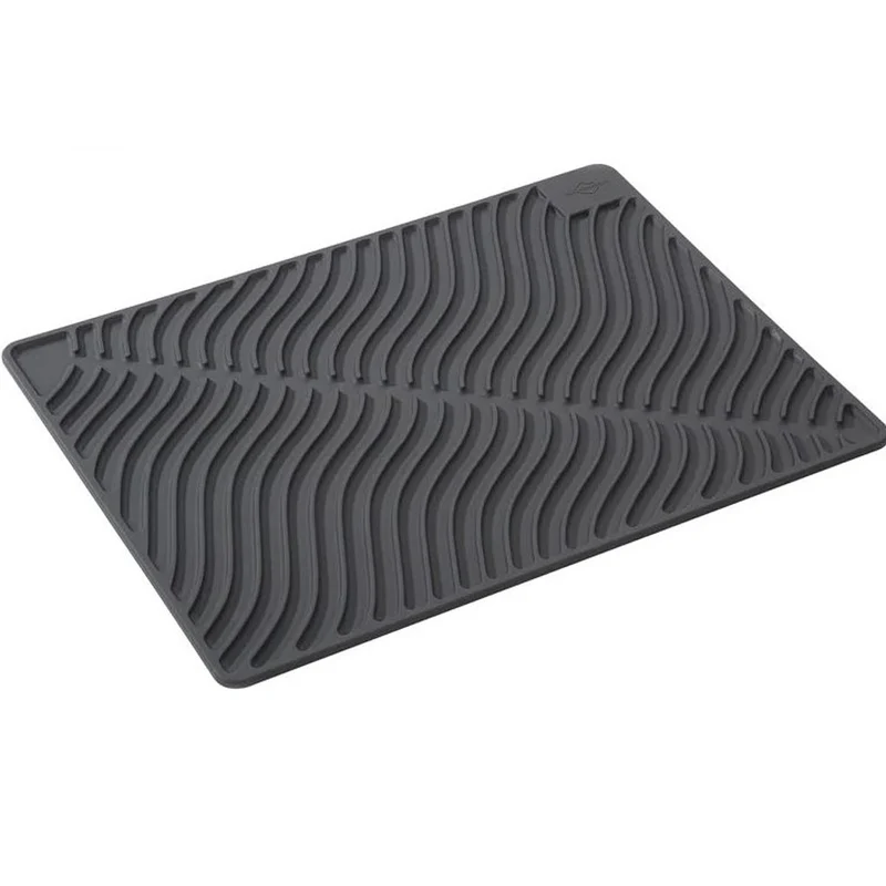 Tapete escurreplatos de silicona flexible Wave Kuchenprofi