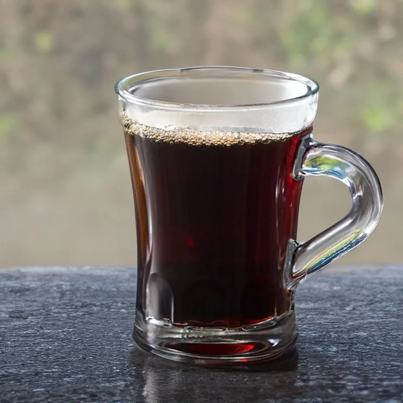 17 cl - Amalfi Mug Multiuso Con Manico - In Vetro - Set 6 Pz