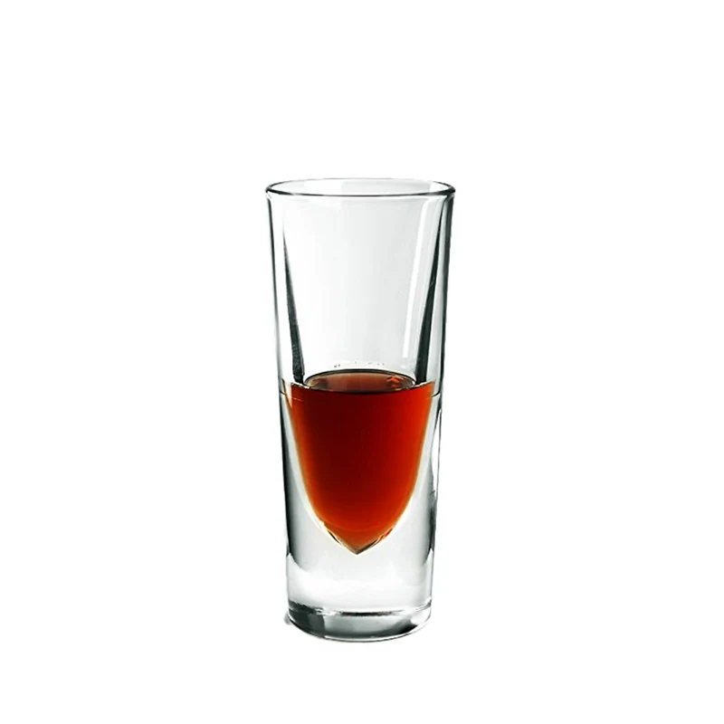13 cl - Rocky Bicchiere Liquore Shot - In Vetro - Set 6 Pz