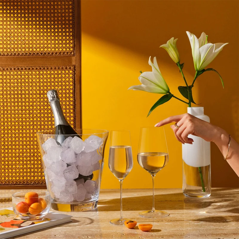 42 cl - Trio Calice Vino Bianco Stem Zero - In Vetro - Set 2 Pz