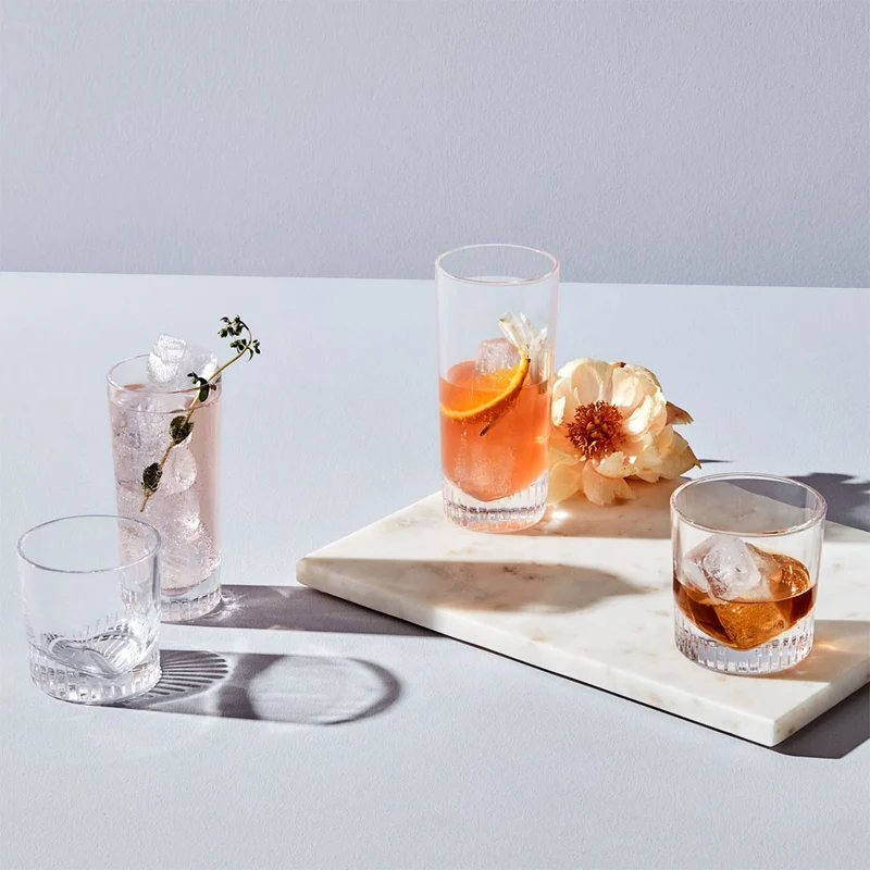 28.5 cl - Caldera Bicchiere Cocktail Highball - In Vetro - Set 6 Pz