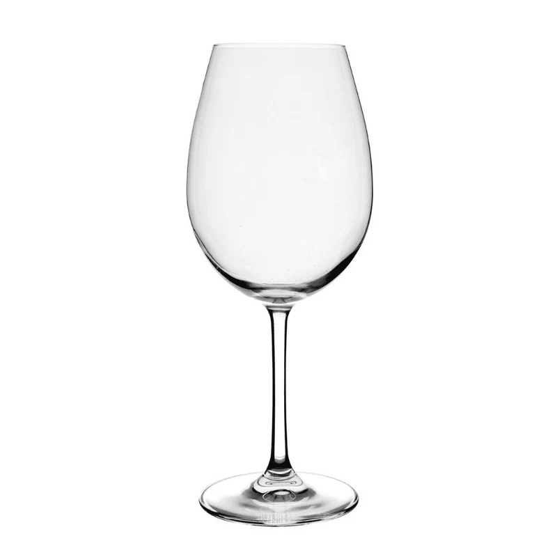 62.5 cl - Sensation Calice Vino Rosso Bordeaux In Vetro - Set 6 Pz