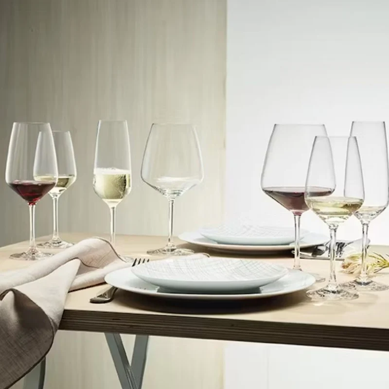 39.3 cl - Passion Calice Vino Bianco In Vetro - Set 6 Pz