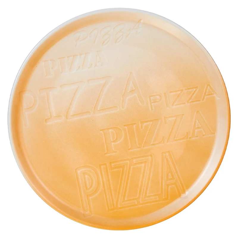 33 cm - Cinzia Piatto Pizza In Porcellana - Set 6 Pz