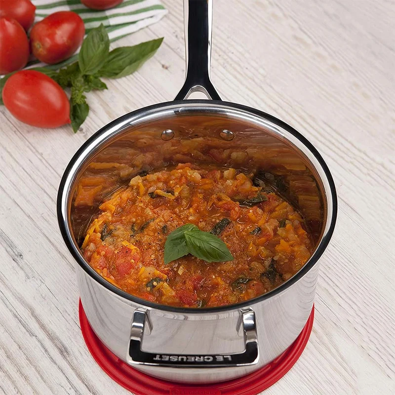 Cazo premium con tapa de Le Creuset