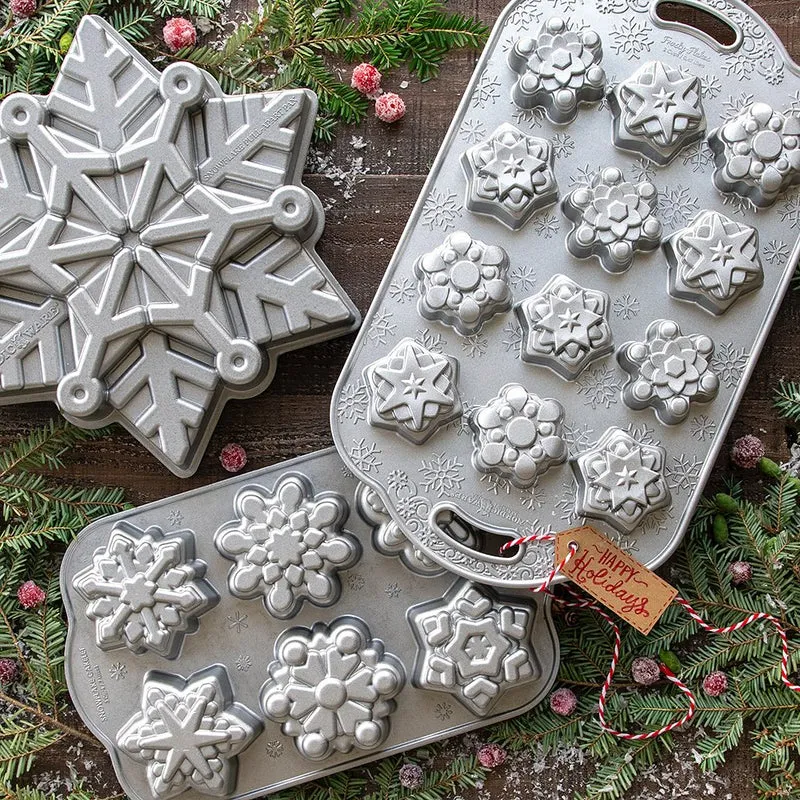 Molde de aluminio Snowflake Nordic Ware