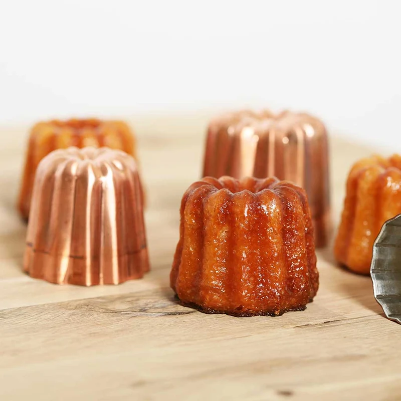 Molde de cobre para Canelés De Buyer