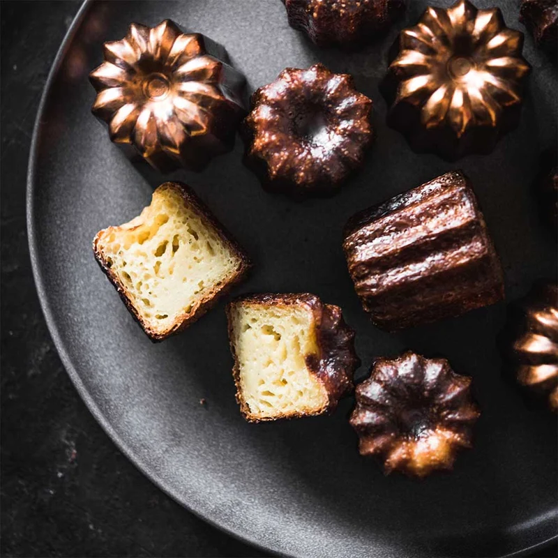 Molde de cobre para Canelés De Buyer