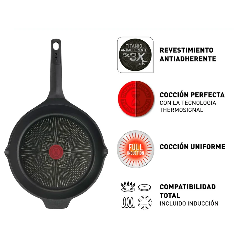 Sartén antiadherente Aroma Robusto Tefal
