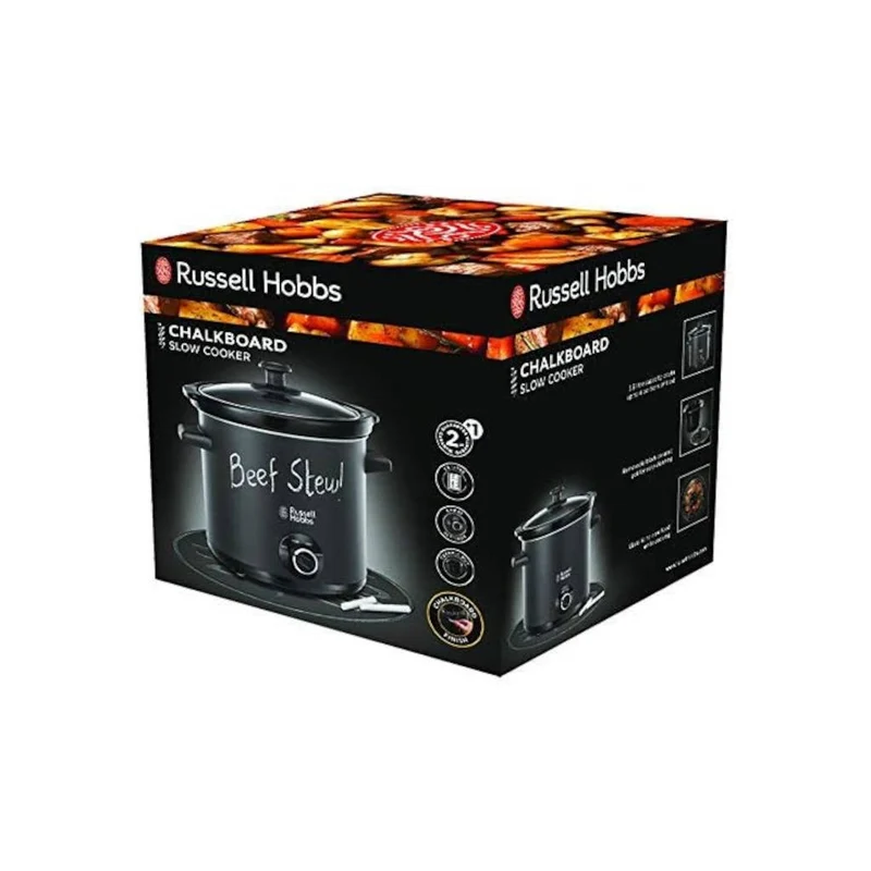 Olla de Cocción Lenta Chalkboard de Russell Hobbs