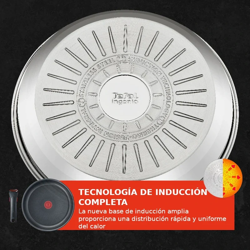 Conjunto de 3 piezas Ingenio Cook Eat Tefal