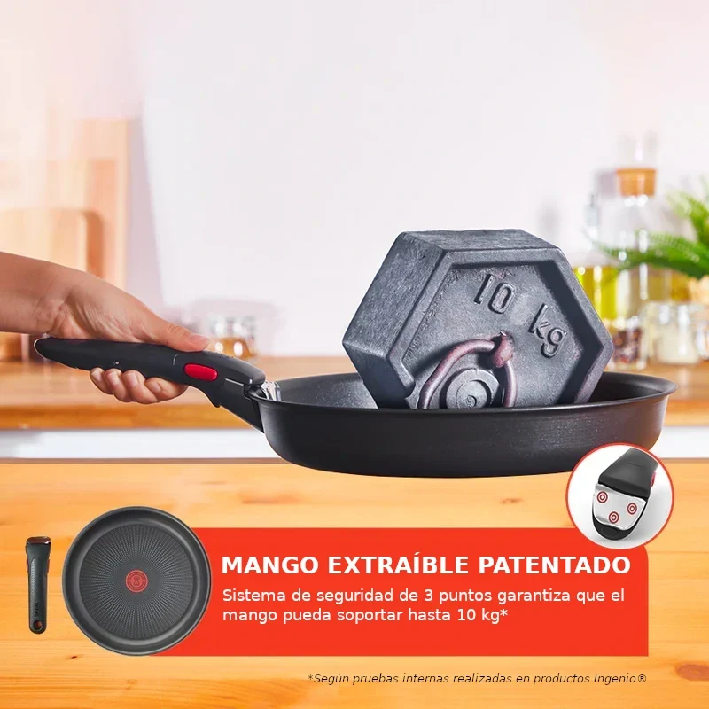 Conjunto de 3 piezas Ingenio Cook Eat Tefal