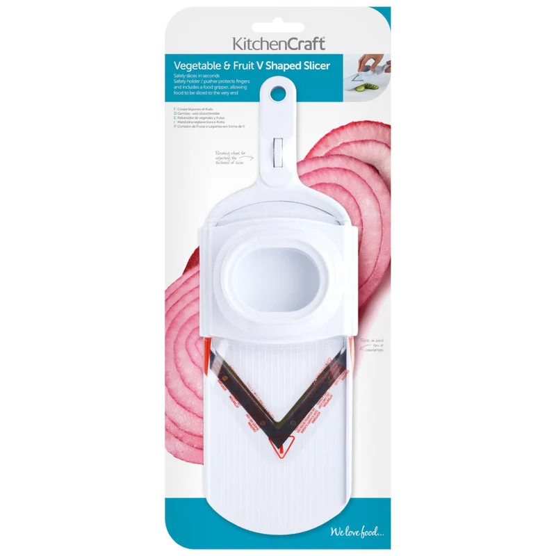 Mandolina KitchenCraft con cuchilla V