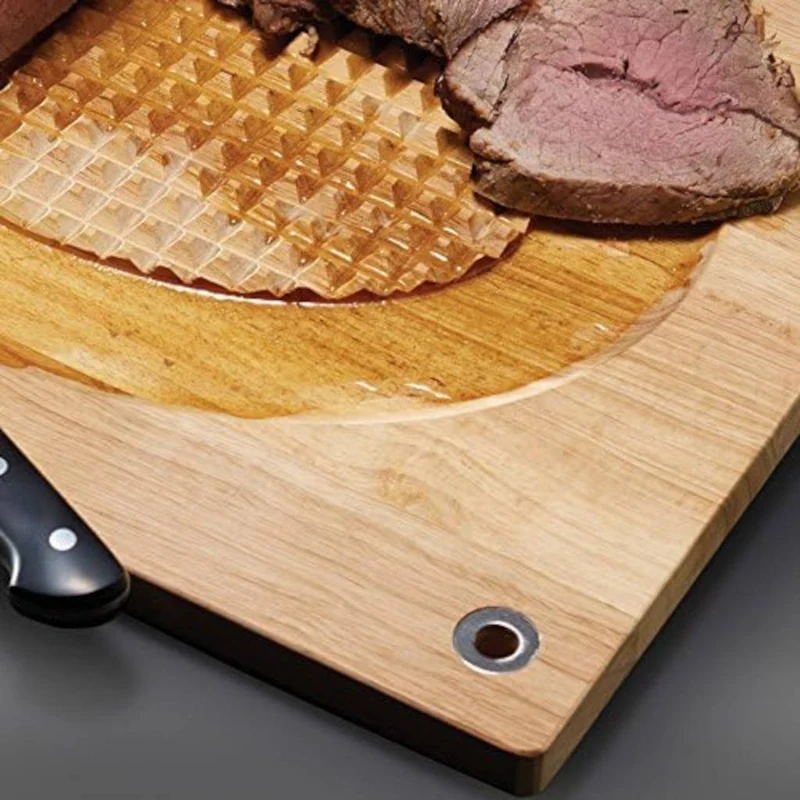 Tabla de madera reversible KitchenCraft MasterClass para carne y corte
