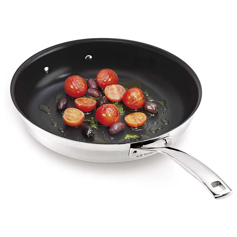 Batería de 3 piezas acero inoxidable Le Creuset
