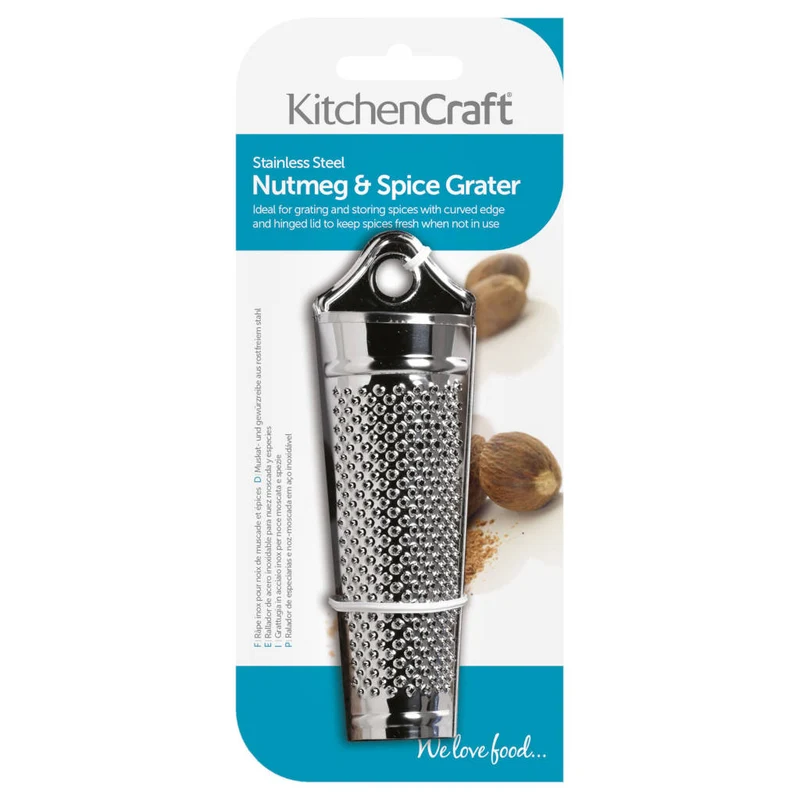 Rallador de nuez moscada de acero inoxidable KitchenCraft