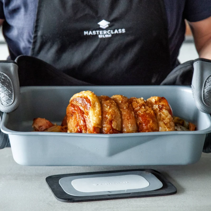 Bandeja para asar MasterClass con recubrimiento cerámico inteligente de KitchenCraft