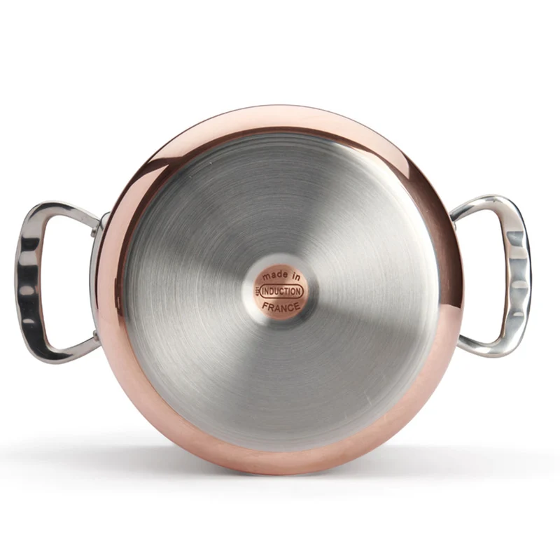 Olla alta de cobre Prima Matera De Buyer (inducción)