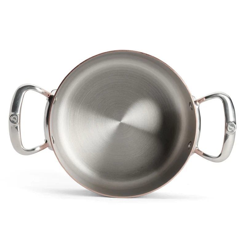 Olla de cobre Inocuivre con asas de inox De Buyer