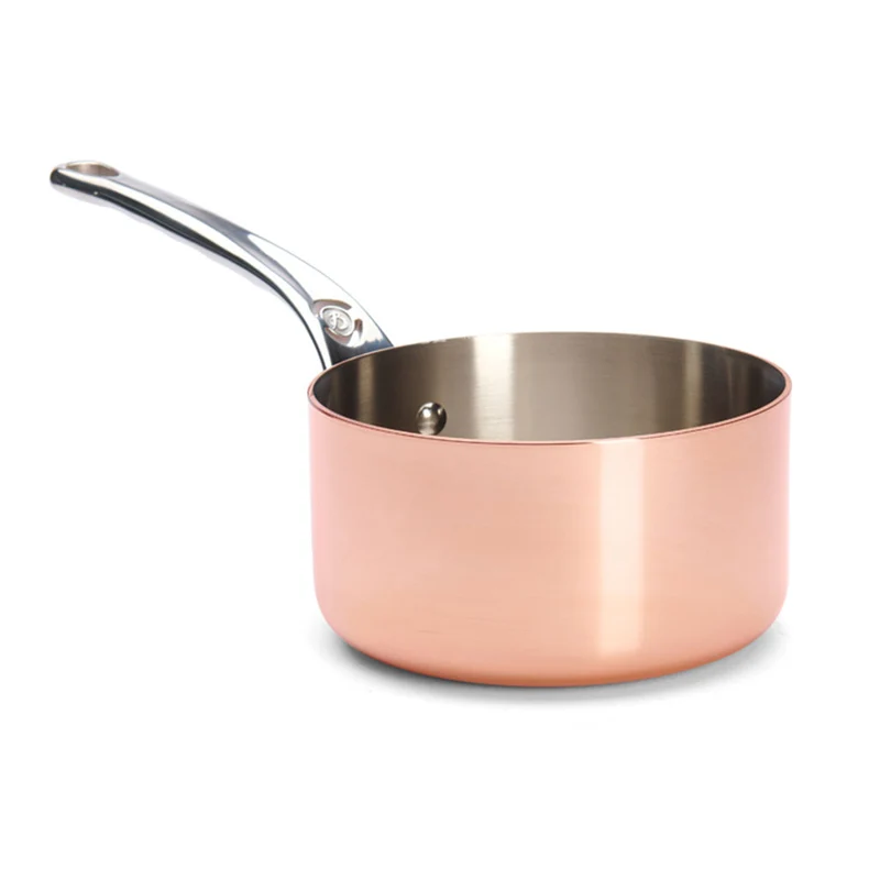 Cazo de cobre Inocuivre con mango de inox De Buyer