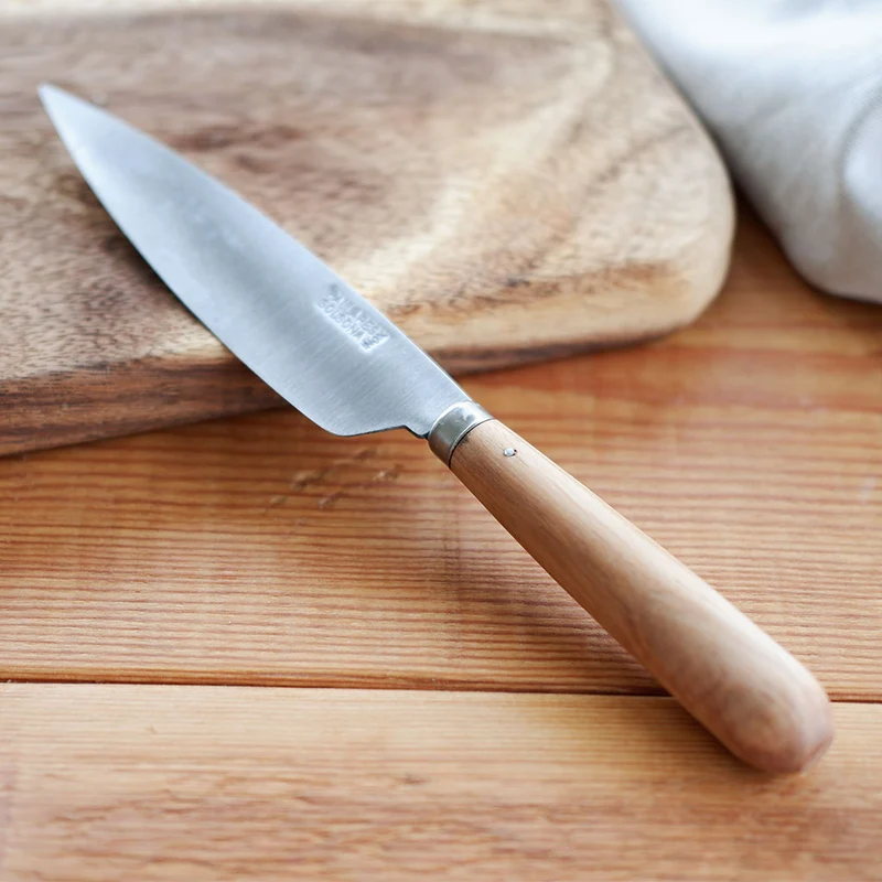 Cuchillos de cocina con mango redondo de olivo Pallarès