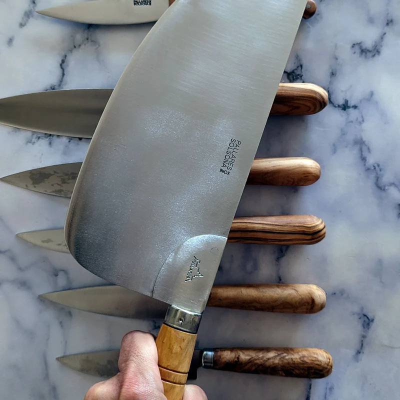 Cuchillo de cocina para pescado con mango de boj Pallarès