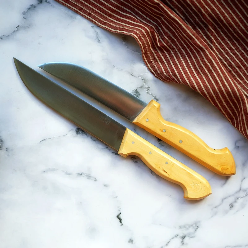 Cuchillo de cocina con mango de boj Pallarès