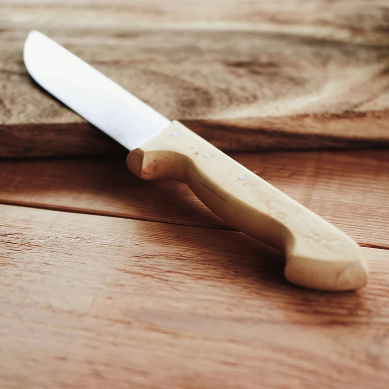 Cuchillo de cocina con mango de boj Pallarès