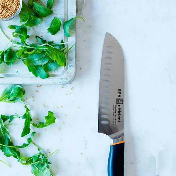 Cuchillo de cocina santoku 18cm Efficient BRA