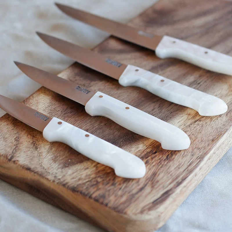 Cuchillo de cocina Inox con mango de Nácar Pallarès