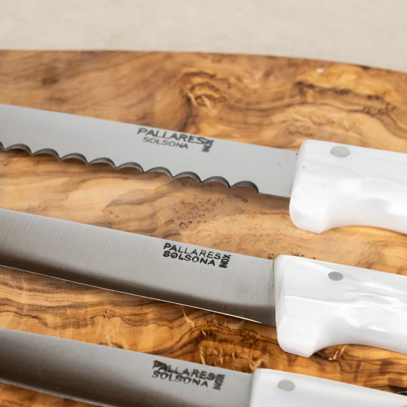 Cuchillo de cocina Inox con mango de Nácar Pallarès