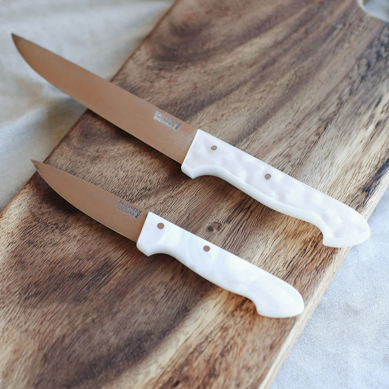 Cuchillo de cocina Inox con mango de Nácar Pallarès