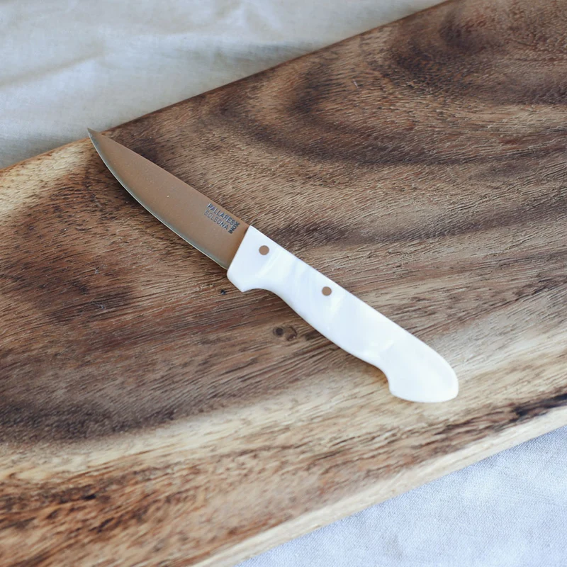 Cuchillo de cocina Inox con mango de Nácar Pallarès