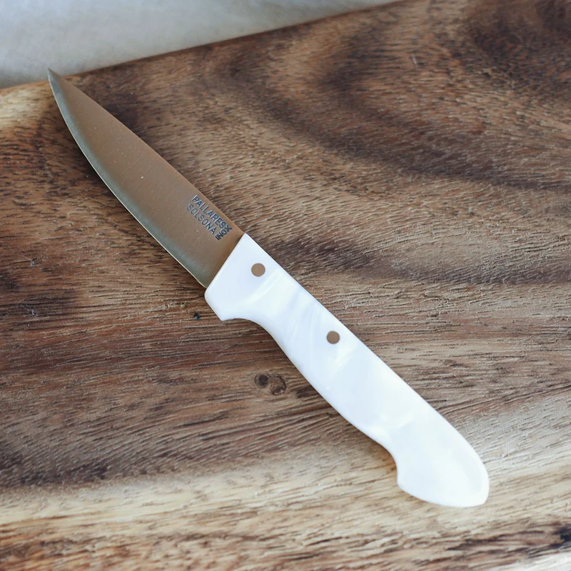 Cuchillo de cocina Inox con mango de Nácar Pallarès